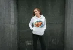 Hoodie - Fox in Winter
