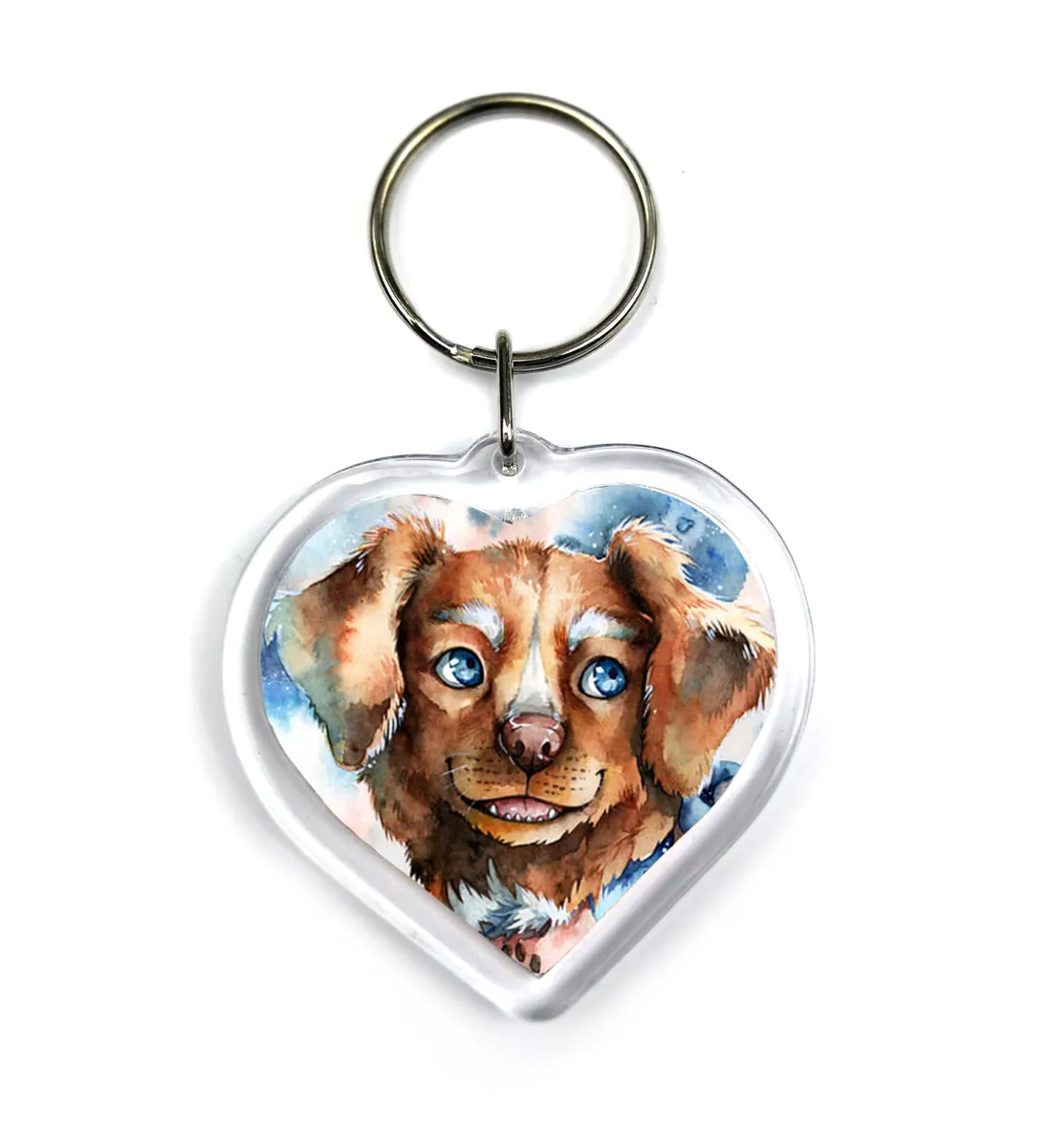 Keychain - Happy Dog