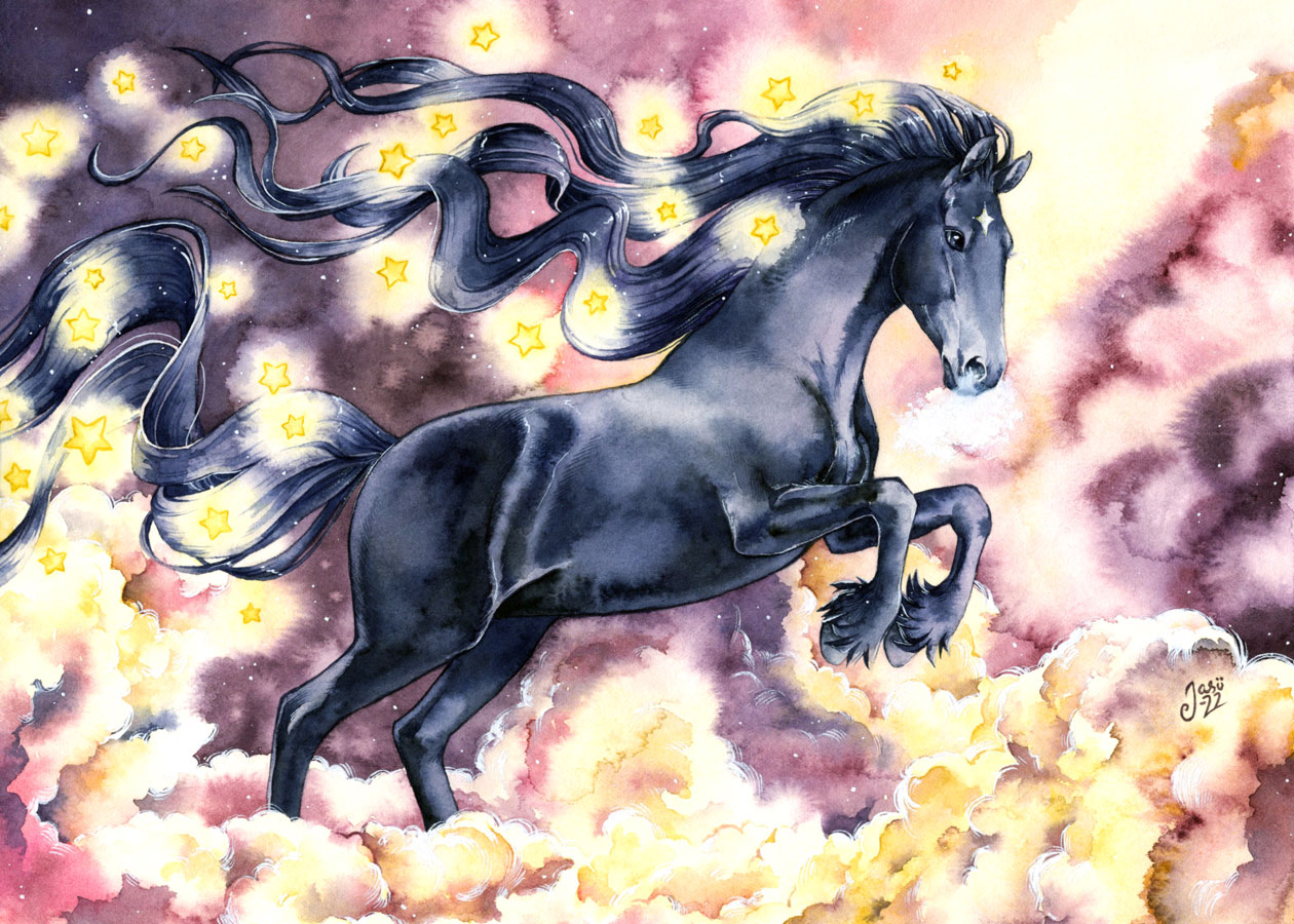 Original Painting - Starry Sky