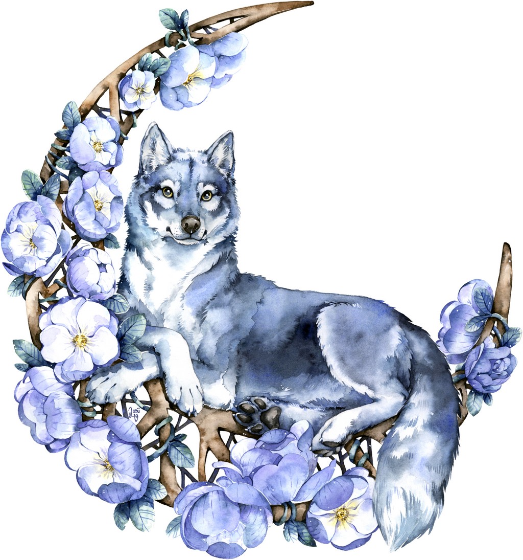 Print - Wolf Moon