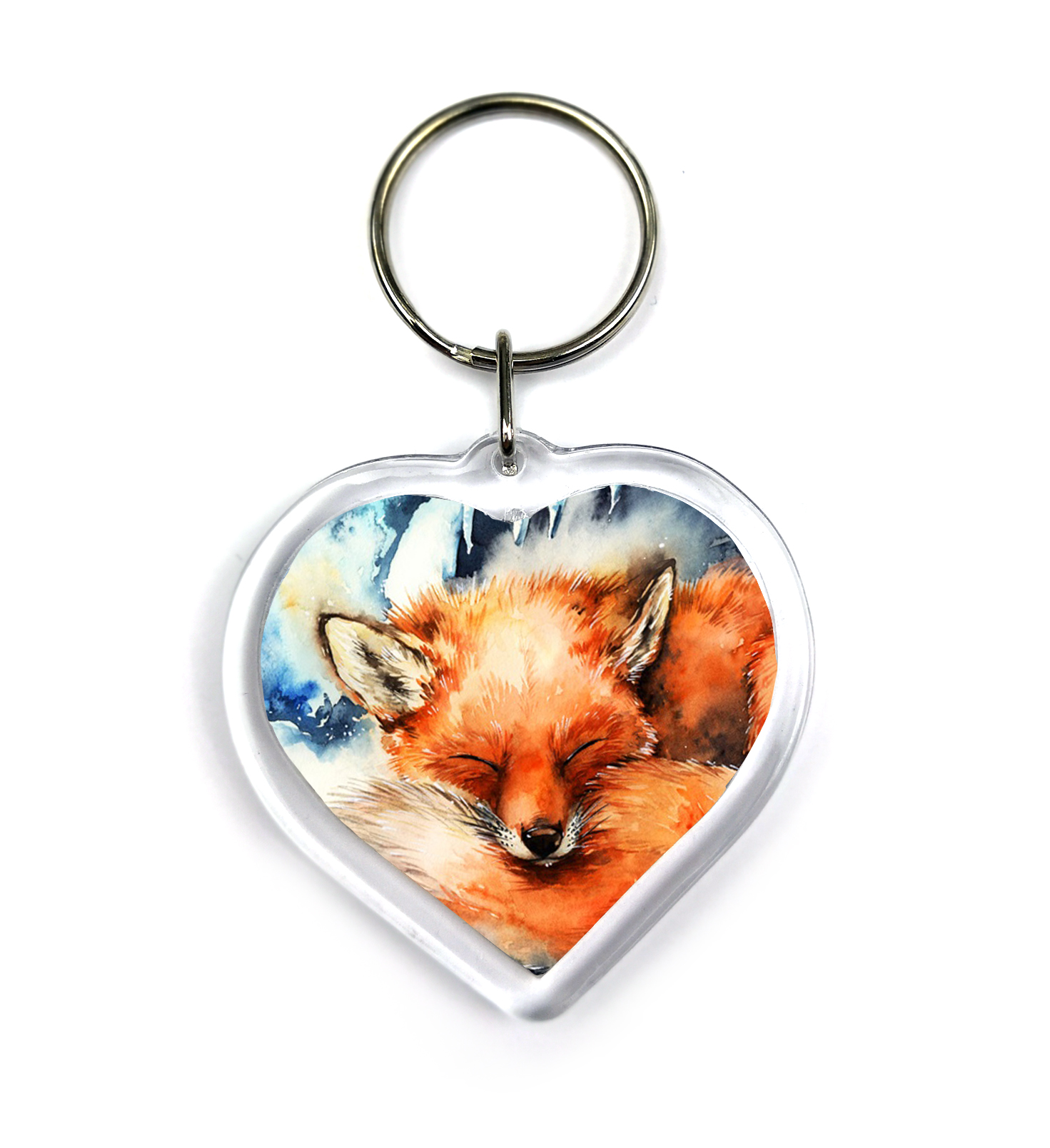 Keychain - Winter Fox
