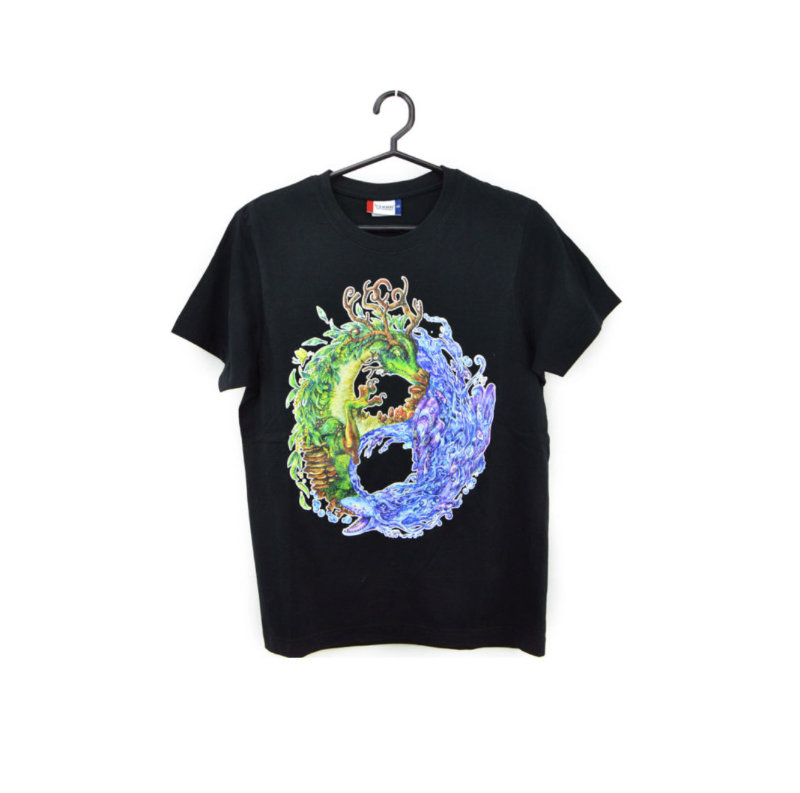 Yin & Yang Dragons T-shirt