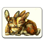 Magnet - Bunny Friends