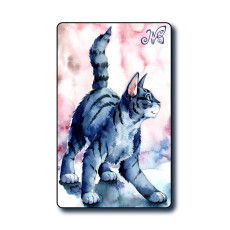 Magnet - Cat in Winter