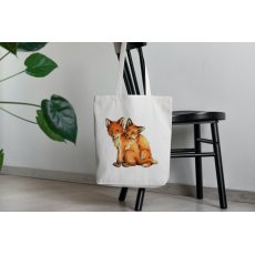  Shopping Bag - Fox Pups