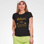 Mothers are Queens ( Gold Glitter)