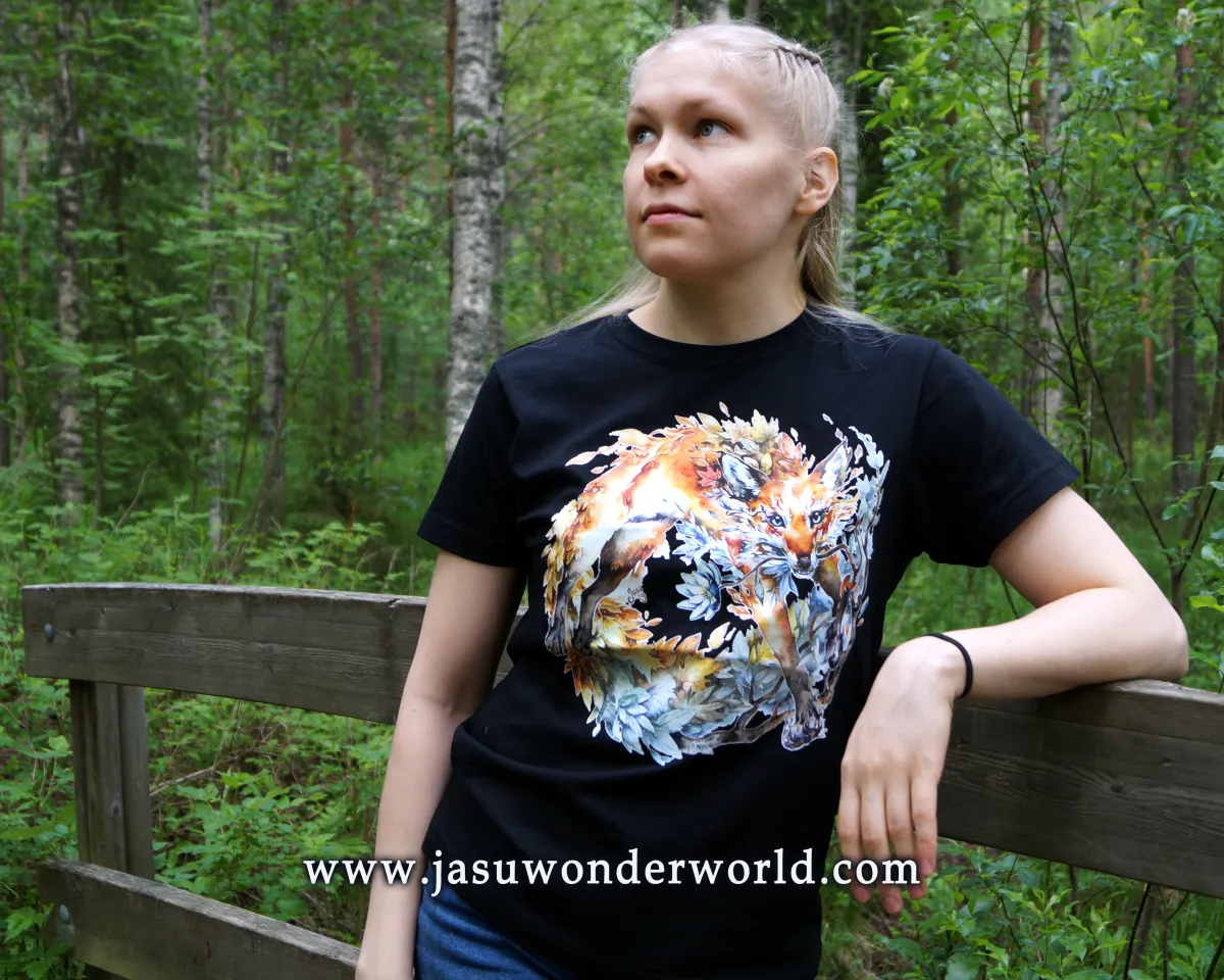 Foliage Fox T-shirt - photo 2