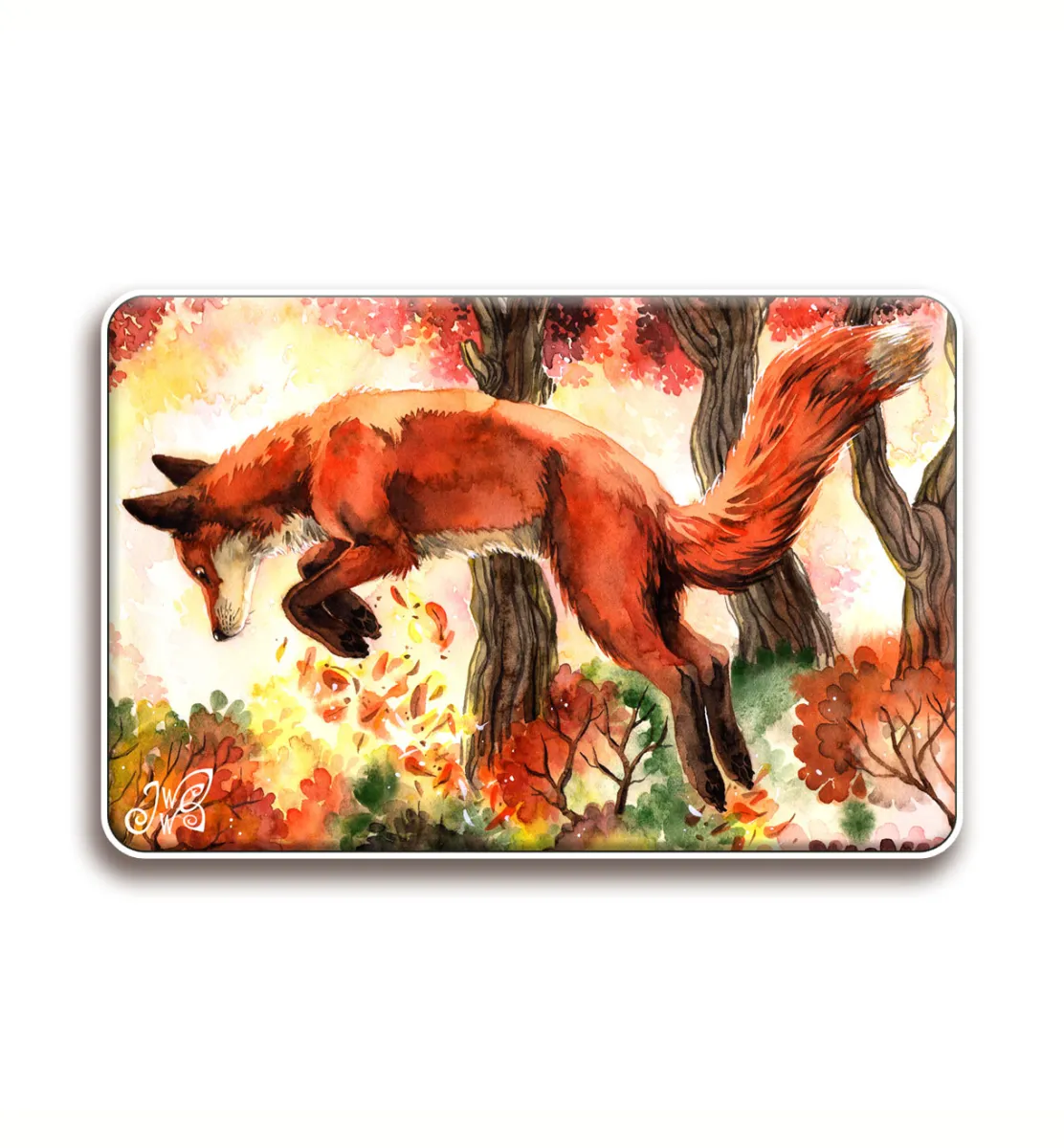 Jumping Fox