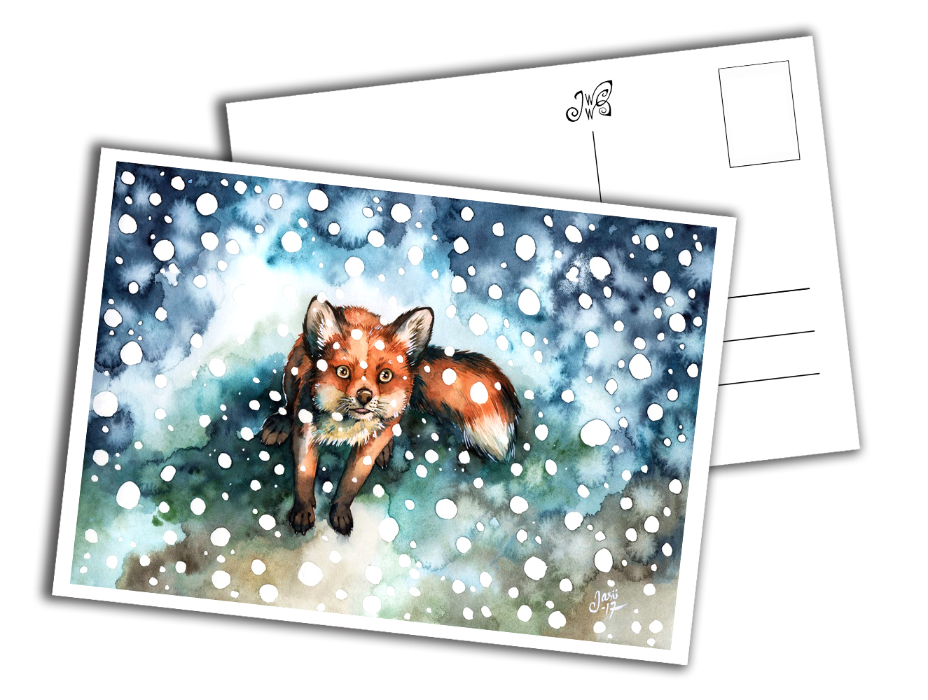 Fox in Snowfall