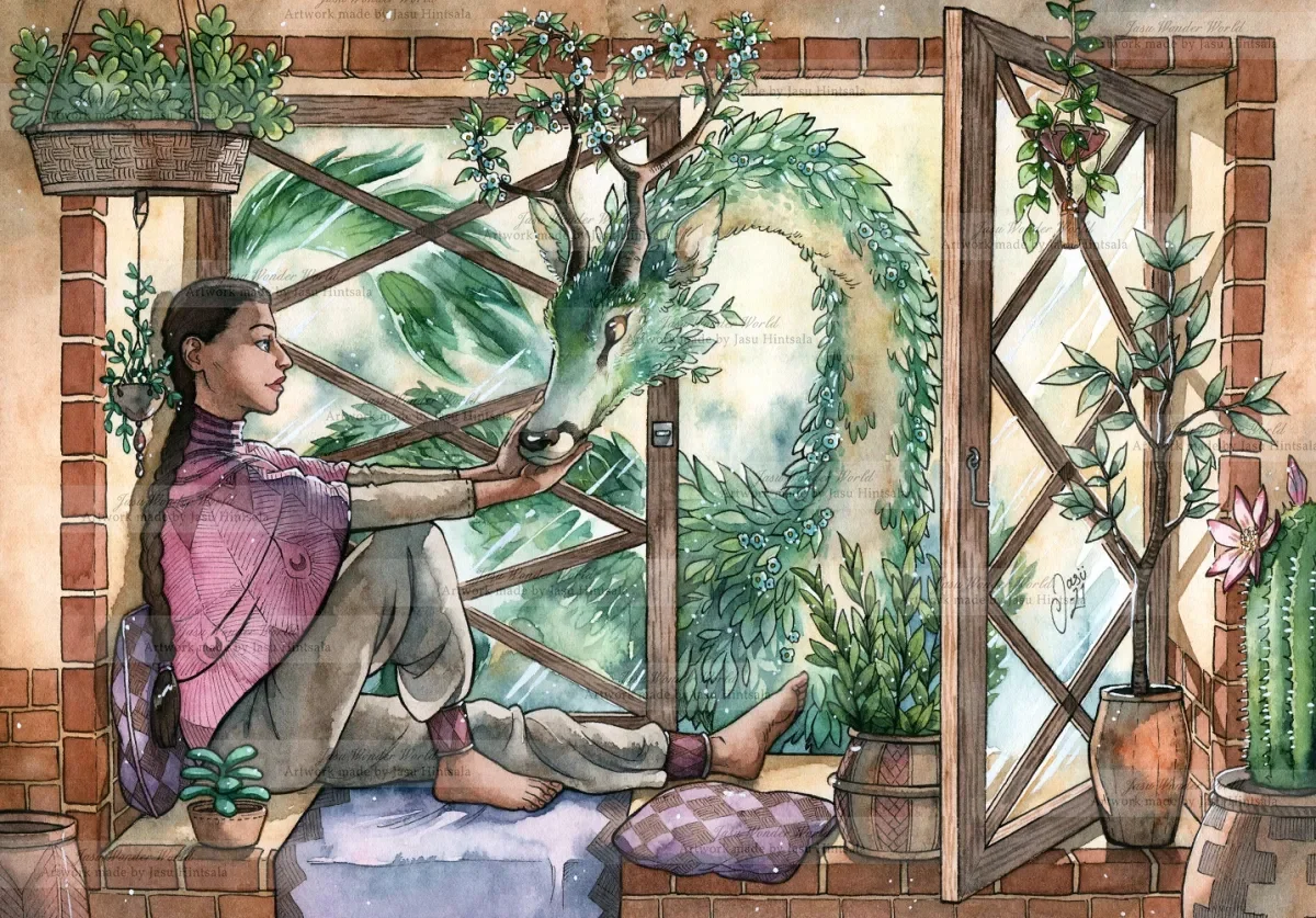 A Girl and Her Dragon