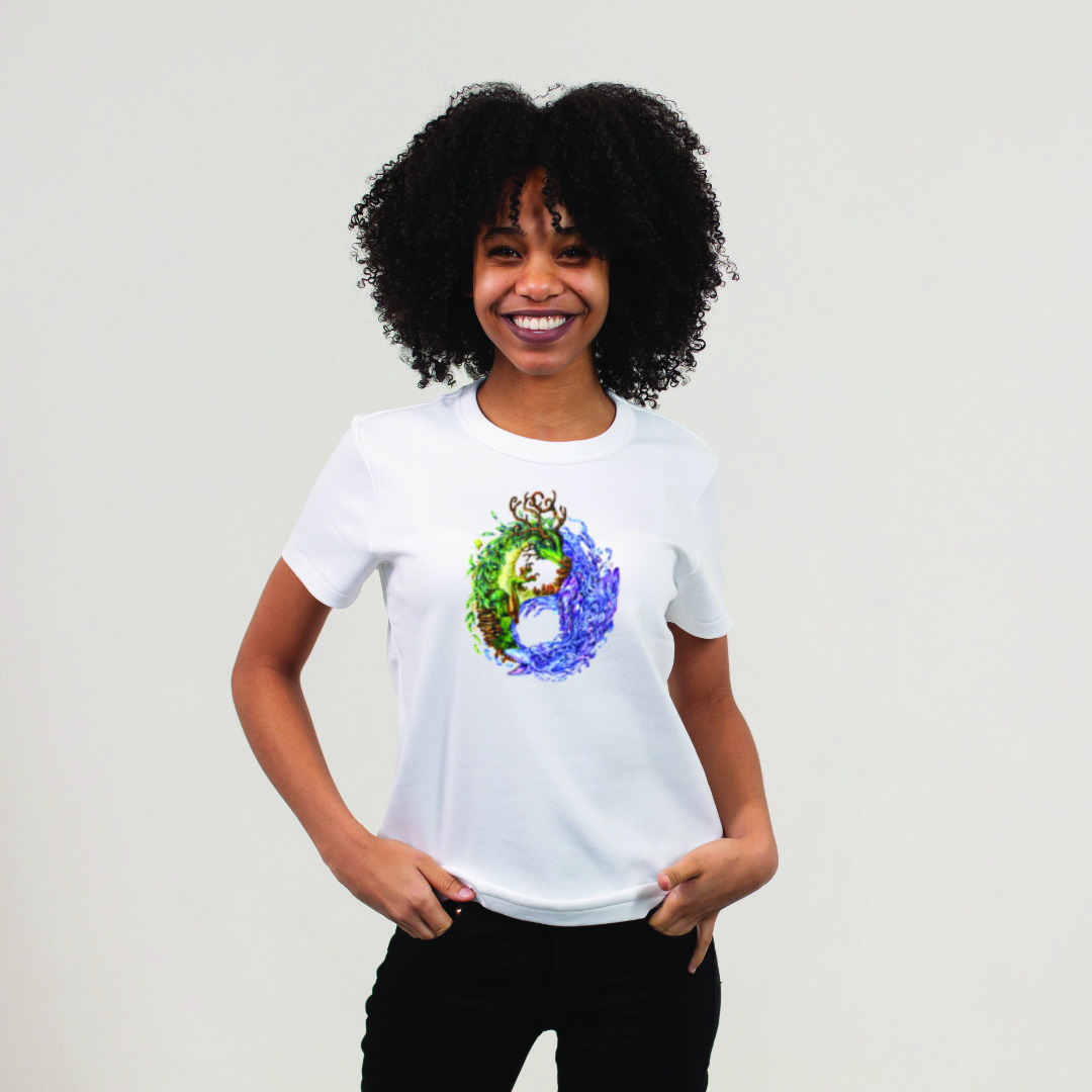 Yin & Yang Dragons T-shirt - photo 4
