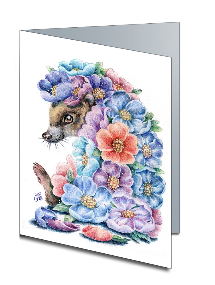 Flower-Hedgehog - photo 2