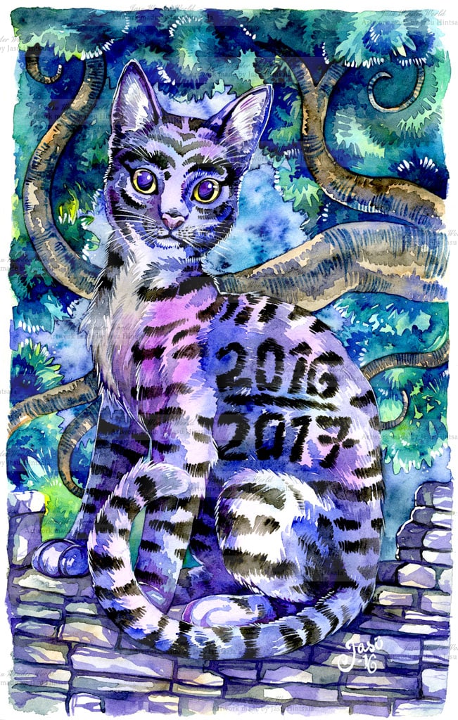 Cat on the Fence