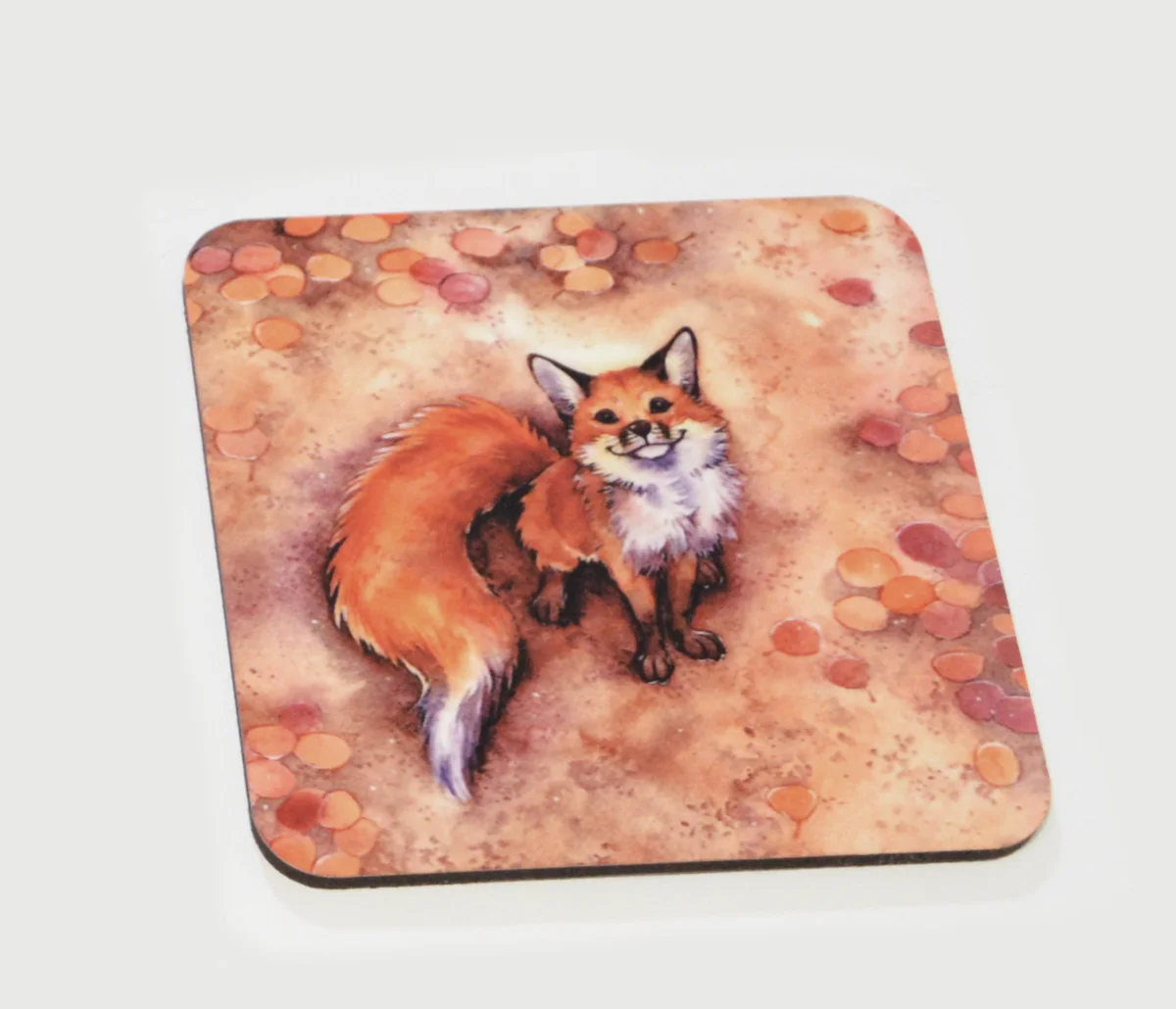Grinning Autumn Fox