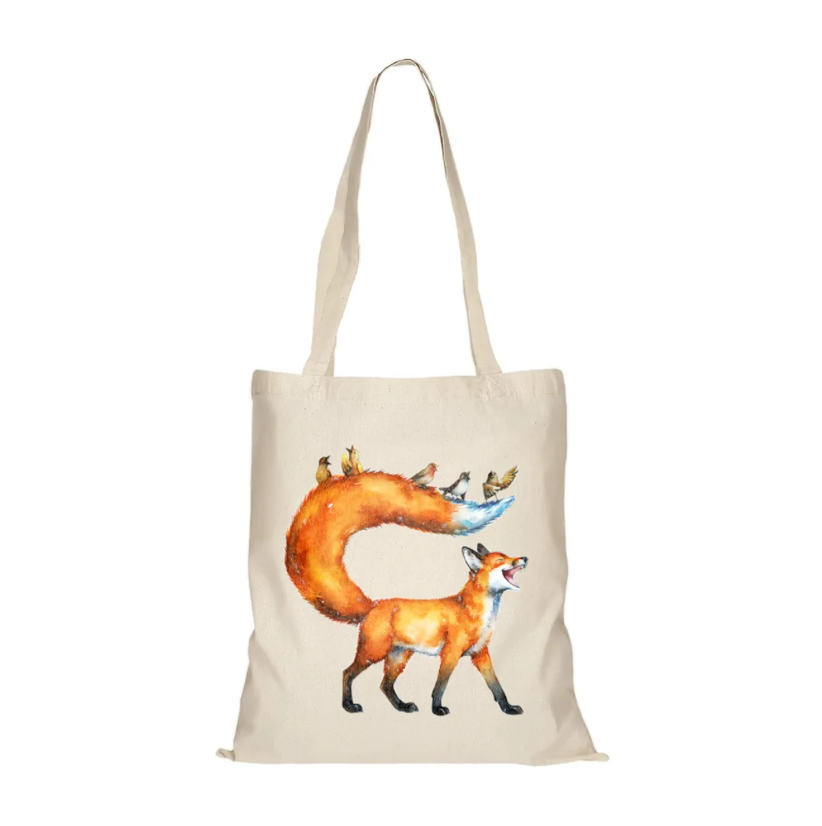 Fox and Little Birds - Big Bag