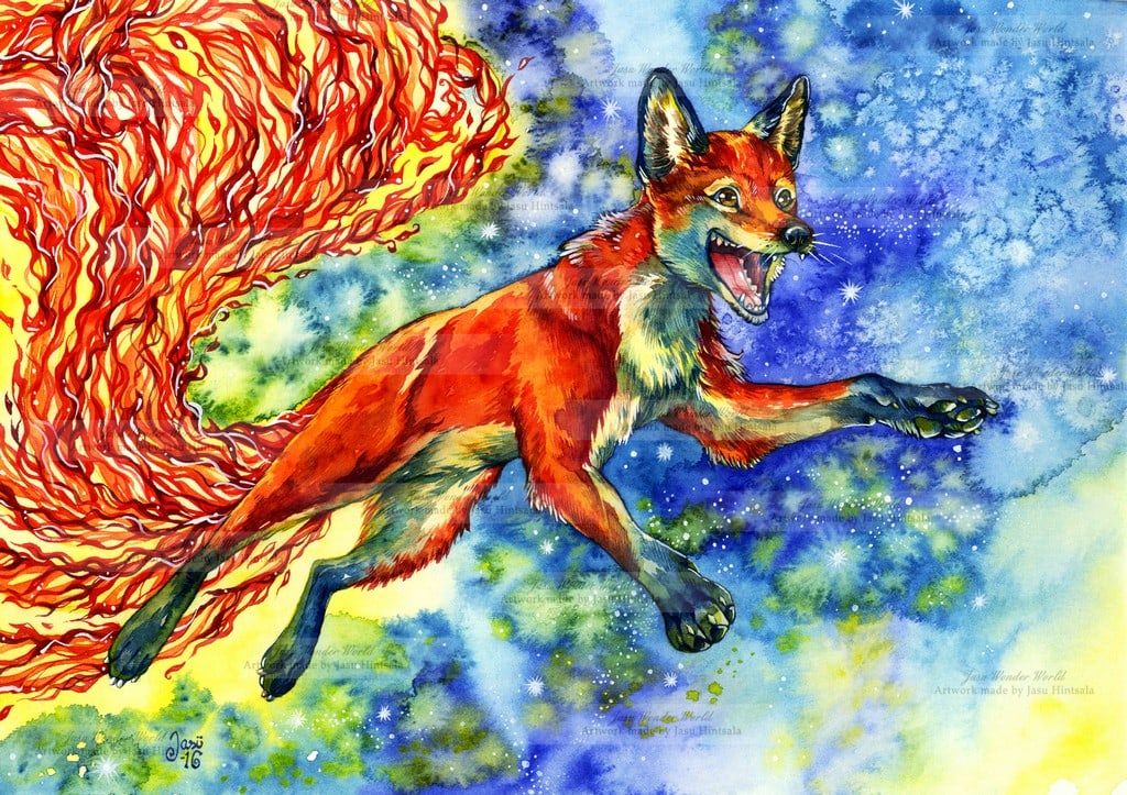 Fire-Tailed Fox
