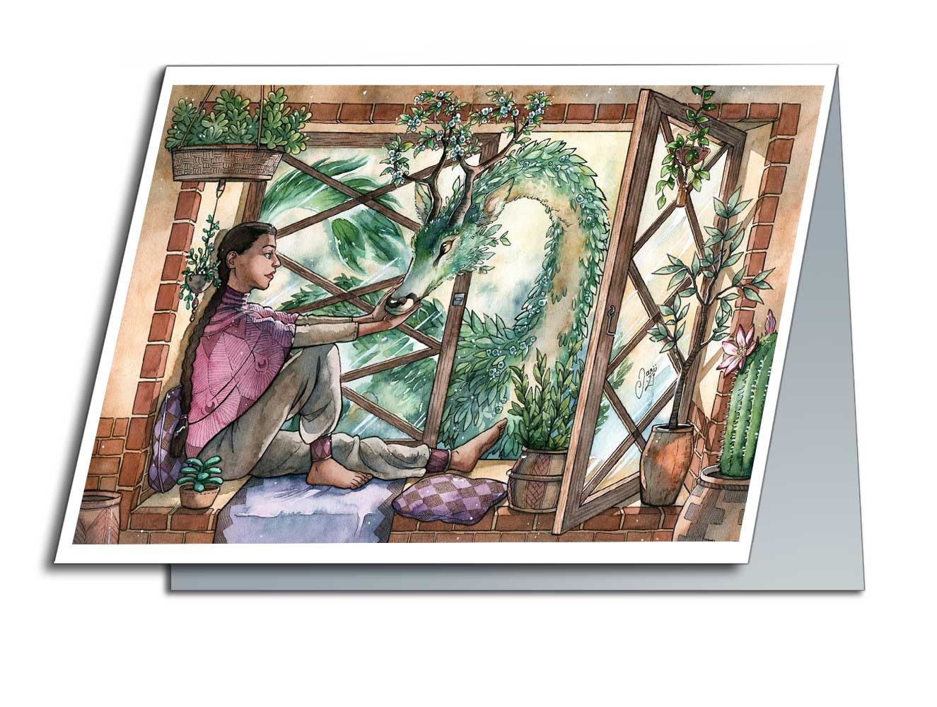A Girl and Her Dragon - photo 2