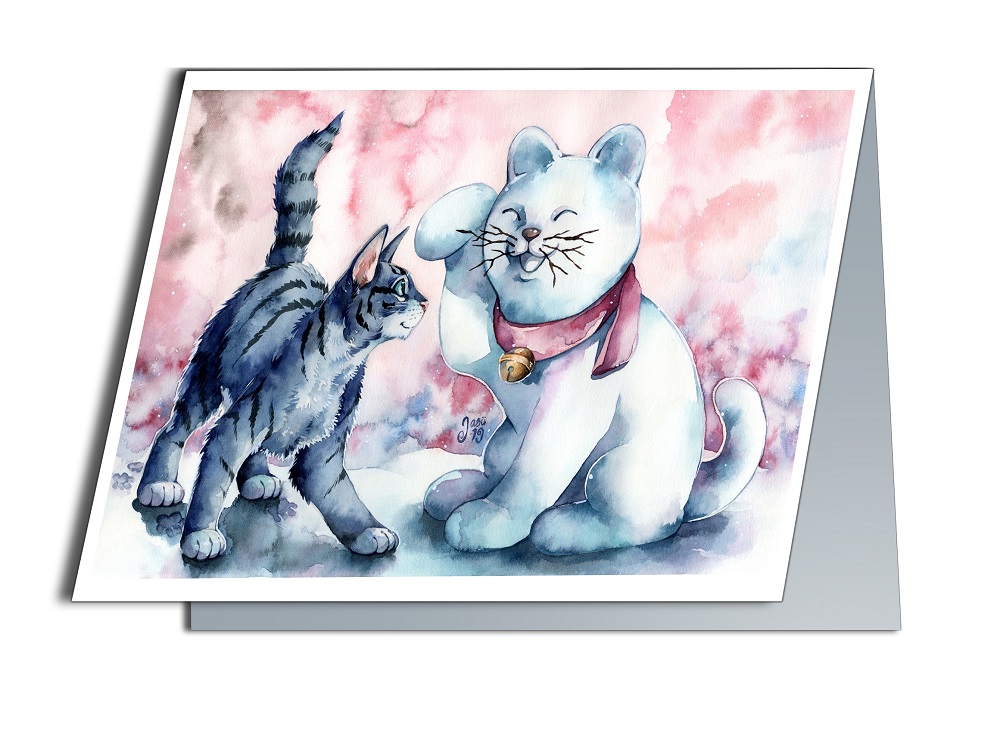 Cat in Winter - photo 2