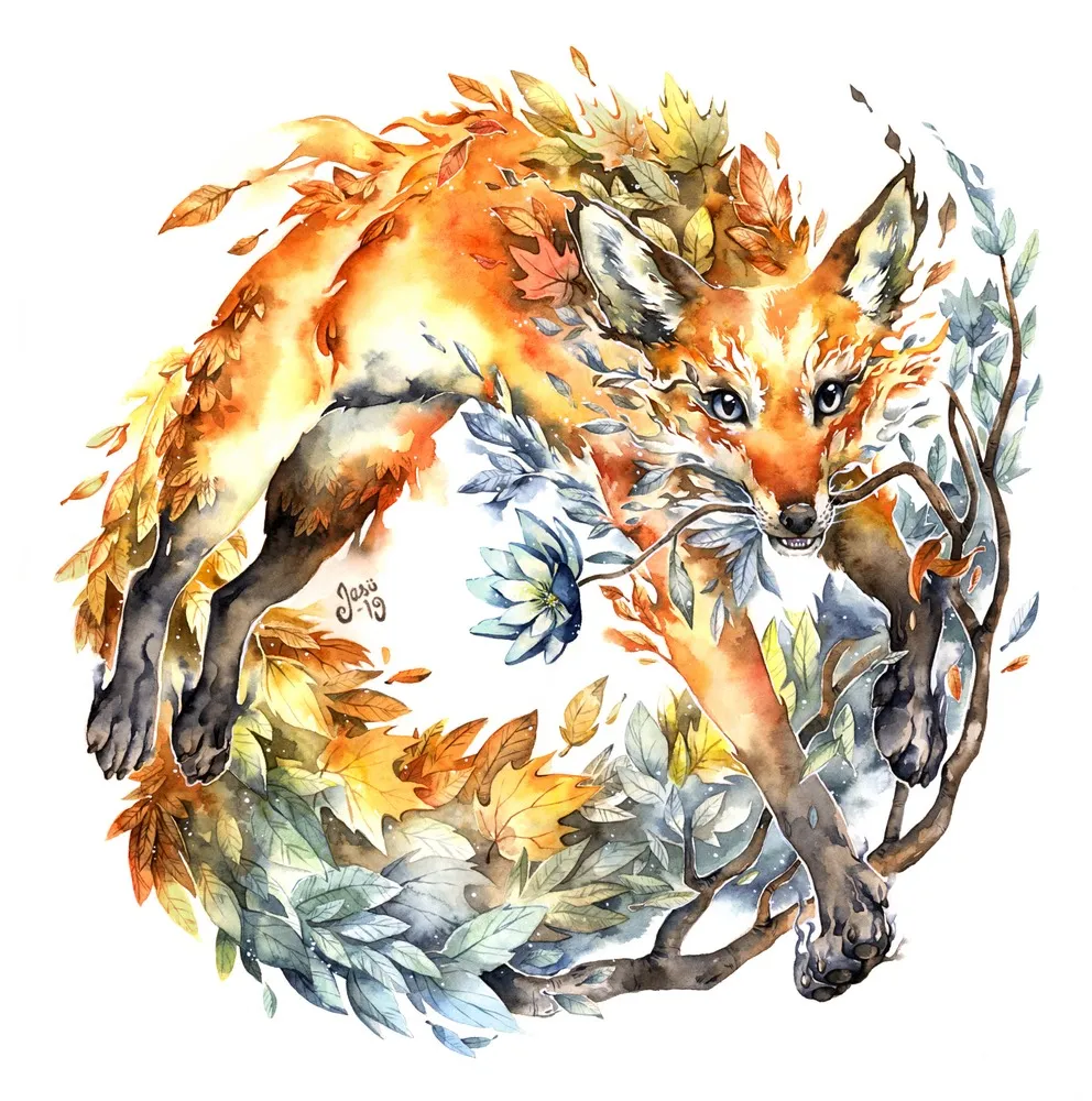 Foliage Fox