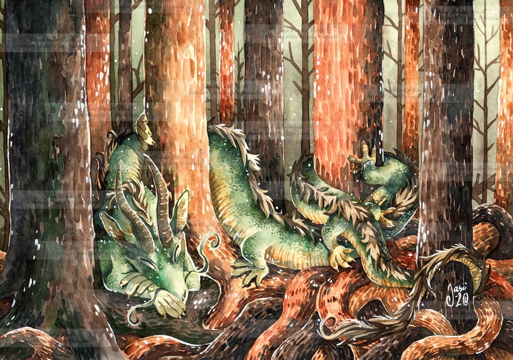Dragon in the Forest